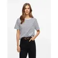 Vila Kurzarmshirt VINORA S/S YD T-SHIRT - NOOS schwarz XL (42/44)