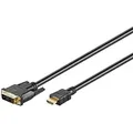 Hdmi Kabel ® Hdmi-stecker/dvi-d-stecker 2m Schwarz