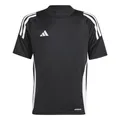 adidas Unisex Kinder Tiro 24 Kids Shirt, Black/White, 11-12 Years