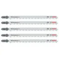 Bosch Pro Hardwood fast T344DF Stichsägeblatt 152 mm 6 TPI 5 Stück 2608634243
