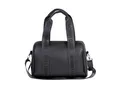Childhome Wickeltasche Mommy Club Vegan Leder Schwarz, Schwarz, Kunststoff, Lederoptik, 38x21x27 cm, Baby on Tour, Kinderwagen, Wickeltaschen & Wickelrucksäcke