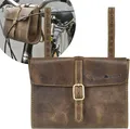 Greenburry Vintage Fahrradtasche XL Leder 20 cm