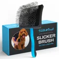 , Slicker Hundebürste für Cockapoo Pudelbürste, Hundebürste für langhaarige H...