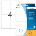 1-60x HERMA Vielzweck-Etiketten, 52 x 82 mm, weiß, Großpackung SPARE BIS ZU 71%