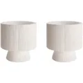 Butlers Blumentopf, Weiß, Stein, 16 cm, Dekoration, Blumen & Zubehör, Übertöpfe