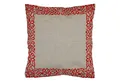 Marrakesch Orient & Mediterran Interior Zierkissen Handgefertigter Kissenbezug Frisia Rot 50x50cm, Boho Vintage Deko, (1 St)