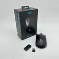 Logitech G PRO Wireless Gaming-Maus mit HERO 25K DPI Sensor, RGB-Beleuchtung, 4-