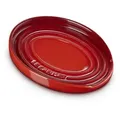 Le Creuset LÖFFELABLAGE OVAL KIRSCHROT