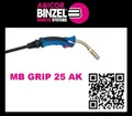 *NEU* ABICOR BINZEL MIG/MAG Schweißbrenner MB GRIP 25 AK luftgekühlt 5m Standard