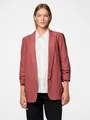 pieces Blusenblazer PCBOSELLA 3/4 BLAZER NOOS Materialmix, regular fit