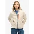 Superdry für Damen. W2012340A Vlies Vollbeige (XS), Lässig, Polyester