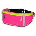 ONEFLOW Laufgürtel für Samsung Galaxy A55 5G Lauftasche ActivePro Belt Pink Sport Handytasche zum Joggen Damen Herren Bauchtasche Handy Running rosa Für Samsung Galaxy A55 5G