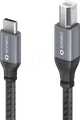 SON SPC-U020-030 - USB 2.0 Kabel, C Stecker auf B Stecker, Textil, 3,0 m