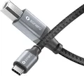 3m USB C auf USB B Druckerkabel Scannerkabel Datenkabel HP Canon Dell PC