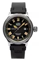 UMF Ruhla Automatikuhr Herrenuhr schwarz mit Lederarmband – UMF Ruhla Modell: 1558-2