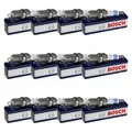 12x BOSCH Zündkerze für Opel Corsa D S07 1.4 1.2 S10 J Jeep Compass MK49 2.4