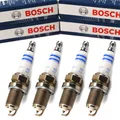 4x BOSCH Zündkerzen FR8LPP302T für OPEL Astra J P10 Corsa D E Meriva B JEEP MK74