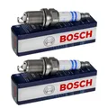2x BOSCH Zündkerze für Opel Corsa D S07 1.4 1.2 S10 J Jeep Compass MK49 2.4 4x4