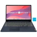 Lenovo Ideapad Slim 3 Chromebook Intel N4500 8GB - 128GB SSD - Chrome OS - 15,6 Zoll Display - Blau - Blau