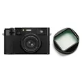 Fujifilm X100VI + Squarehood Gegenlichtblende X100 Glass (Haze 10%) schwarz