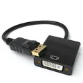 Displayport zu DVI Adapter DP zu DVI-D Konverter Full HD 1080p HDTV PC TV Beamer