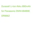 Duracell Li-Ion Akku 890mAh für Panasonic DMW-BMB9E DR9952 (5055190136980)