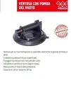 Profi Saugnapf VACUUM SC-200 RUBI 18919 mit Vakuumpumpe