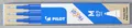 PILOT FRIXION Tintenrollerminen - blau - 3er Pack