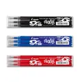 Pilot Frixion Ball Ersatzminen 0.7 - 3x schwarz, 3x blau, 3x rot