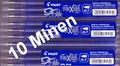 10 x PILOT Frixion Ball Tintenroller Ersatzmine blau Minen BLS-FR7 für BL-FR7