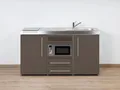 Stengel Miniküche Premiumline MPM 150 KMI mit Kühlschrank, Mikrowelle, Induktion