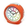Kinderwecker ohne Ticken Orange Snooze Licht Geschenk zur Einschulung - 1999/12