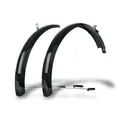 SKS GERMANY BLUEMELS BASIC 20" 53MM BLACK SET Schutzblech-Set, Fahrradzubehör (aus robuster Sandwich-Konstruktion, ESC-Sicherheitssystem), schwarz