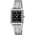 Damen Uhr Casio LTP-V007D-1E - Silber