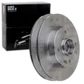 2X EUROBRAKE BREMSSCHEIBEN 249mm VOLL HINTEN PASSEND FÜR CITROËN C4 DS4 DS DS
