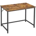 Boxxx Schreibtisch, Braun, Schwarz, Metall, Holzwerkstoff, Vintage, rechteckig, eckig, 50x75x100 cm, Arbeitszimmer, Schreibtische, Bürotische