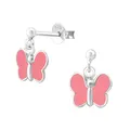 Hängender Kinder Ohrringe 925 Silber für Mädchen Schmuck Geschenk