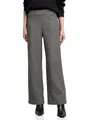 Street One Studio Melierte Wide Leg Hose Black 36