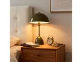 OTTO HOME Tischleuchte Dorrio Pilzlampe , dunkelgrün, 1, Ø 25cm H: 40cm, 1 Stk., Leuchten, Textilkabel blendfreie Nachttischleuchte, Tischlampe, E14, Pilz, Lampe, Tischleuchte