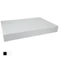 ideas in boxes Premium Geschenkbox mit Deckel, faltbar, Geschenkkarton, Magnetbox, Geschenkverpackung für Weihnachten & Geburtstag, Magnetfaltbox, Weiß matt, 43x31x5cm
