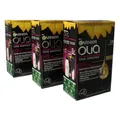 3 x Garnier Olia Dauerhafte Haarfarbe 1.10 Blauschwarz