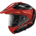X-Lite X-552 Ultra Carbon Hillside N-Com Helm, schwarz-rot, Größe XL für Männer