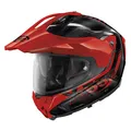 X-Lite X-522 Ultra Carbon Hillside Adventurehelm (schwarz/carbon/rot) Gr: XL (61