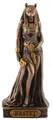 VOGLER Joh. Vogler GmbH Ägyptische Göttin Bastet, Miniatur, bronzef./coloriert by Veronese