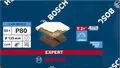 Bosch Expert Schleifpapier C470 8 Löchern Exzenterschleifer Ø125 mm K80 50tlg.