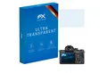 atFoliX Schutzfolie Displayschutz für Sony Alpha a7R II / a7S II, (3 Folien), Ultraklar und hartbeschichtet