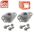 2x FEBI Domlager hinten für VW NEW BEETLE SEAT IBIZA CORDOBA TOLEDO LEON 37879