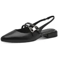 MARCO TOZZI Slingpumps, Businessschuh, Abendschuh, mit komfortabler Feel Me-Ausstattung schwarz 39 EU