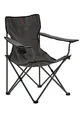 Grand Canyon Director - Campingstuhl, Regiestuhl, faltbar, robustes Stahlgestell, für Camping, Outdoor, Festival, Garten, Angeln, mit Getränkehalter, grau/schwarz, 308011