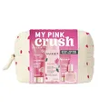 Nuxe Trousse My Pink Crush Pochette Acqua Micellare 100 ml + Detox Maschera 75 ml + Gel-Creme 15 ml + Huile Or Florale 10 ml